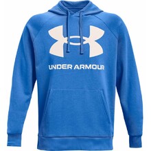 Men’s Hoodie Under Armour Rival Fleece Big Logo HD - Brilliant Blue