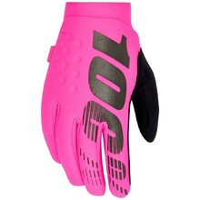 Men’s Cycling/Motocross Gloves 100% Brisker Neon Pink