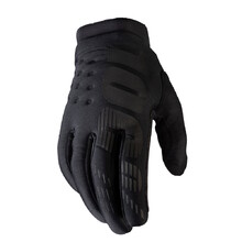 Women’s Cycling/Motocross Gloves 100% Brisker Black/Gray