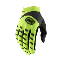 Motocross Gloves 100% Airmatic Yellow/Black