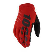 Men's Dirt Bike Glove 100% Brisker červená