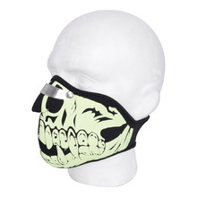 Moto Balaclava Oxford Glow Skull