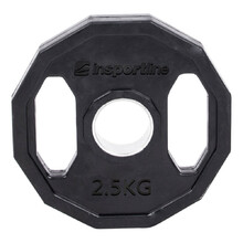 Rubber Coated Olympic Weight Plate inSPORTline Ruberton 2.5kg 50 mm