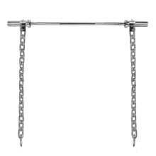 Weight Lifting Chains with Barbell inSPORTline Chainbos Set 2x20kg