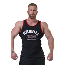 Men’s Tank Top Nebbia Old School Muscle 193 - Black