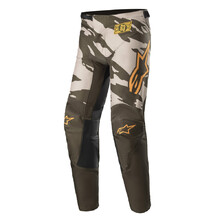 MX Trousers Alpinestars Racer Tactical písková/zelená/mandarinka 2022