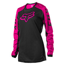 Motocross Jersey FOX 180 Djet Black Pink MX22 - Black/Pink