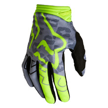 Women’s Motocross Gloves FOX 180 Skew Fluo Yellow MX22