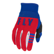 Motocross Gloves Fly Racing F-16 USA 2022 Red White Blue - Red/White/Blue
