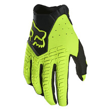 Motocross Gloves FOX Pawtector Fluo Yellow MX22