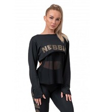Women’s T-Shirt Nebbia Intense Mesh 805 - Black