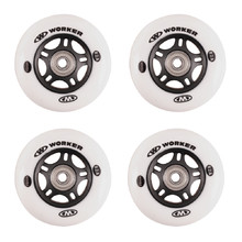 Set 4 pcs – Wheels 70mm and Bearing ABEC-5 carbon