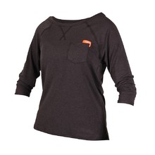 Women's T-Shirt Jobe Loose Fit Grap - Black
