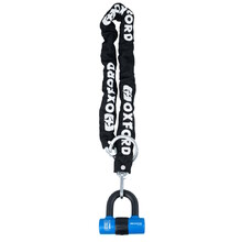 Chain Lock Oxford Chain8 w/ Mini Shackle 100 cm