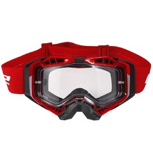 MX Goggles LS2 Aura Black Red čiré sklo