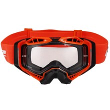 MX Goggles LS2 Aura Black H-V Orange čiré sklo