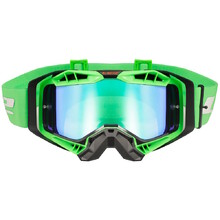 MX Goggles LS2 Aura Pro Black H-V Green iridiové sklo