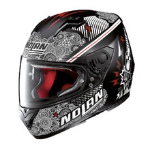 Moto Helmet Nolan N64 Let's Go Flat Black