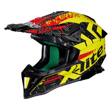 Motocross Helmet X-Lite X-502 Nac-Nac LED Yellow