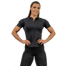 Women’s Activewear T-Shirt Nebbia INTENSE Ultimate 831 - Black/Gold