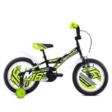 Children’s Bike Capriolo Mustang 16” 6.0 - Black-Lime