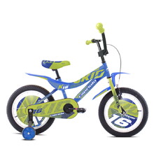 Children’s Bike Capriolo Kid 16” 6.0 - Blue-Lime