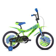Children’s Bike Capriolo Kid 16” 6.0 - Green-Blue