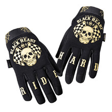 Motorcycle Gloves W-TEC Black Heart Restarter - Black