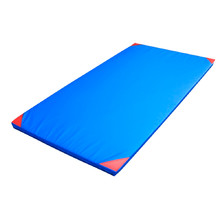 Anti-Slip Gymnastics Mat inSPORTline Anskida T120 - Blue-Red