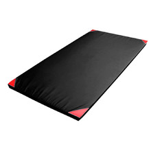 Anti-Slip Gymnastics Mat inSPORTline Anskida T120 - Black-Blue-Red