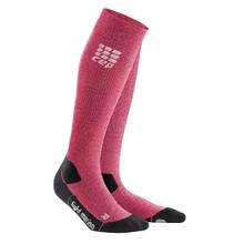 Women’s Compression Outdoor Socks CEP Ultralight Merino - Wild Berry