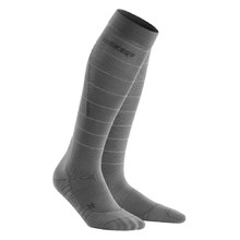 Men’s Compression Socks CEP Reflective - Grey