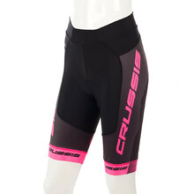Women’s Cycling Shorts Crussis CSW-069 - Black-Pink