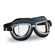 Enduro Goggles Climax Climax 513 modré/chromový rámeček/čirá skla