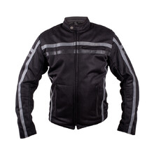 Motorcycle Jacket W-TEC Bellvitage Crow - Black-Grey