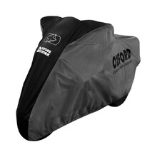 Indoor Motorcycle Cover Oxford Dormex XL Black/Gray
