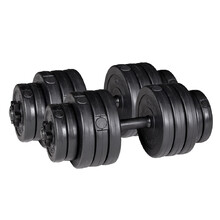 Single-Handed Plate-Loaded Dumbbell Set inSPORTline CEM 2 x 20 KG