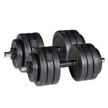 Single-Handed Plate-Loaded Dumbbell Set inSPORTline CEM 2 x 17.5 KG