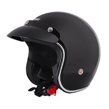Motorcycle Helmet W-TEC YM-629 - Black Glossy
