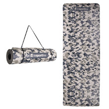 Exercise Mat inSPORTline Camu 173x61x0.4cm - Grey Camouflage