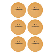 Table Tennis Balls inSPORTline Elisenda S2 – 6 Pcs. - Orange
