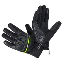 Motorcycle Gloves W-TEC Airomax - Black-Fluo Line