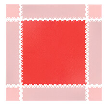 Puzzle Floor Mat inSPORTline Simple Red