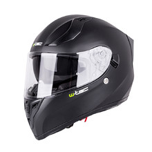 Integral Motorcycle Helmet W-TEC Vintegra Solid - Matte Black
