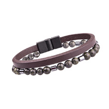Leather Bracelet W-TEC Cronkroad