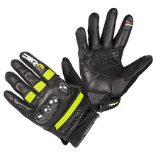 Motorcycle Gloves W-TEC Rushin - Black-Fluo Yellow