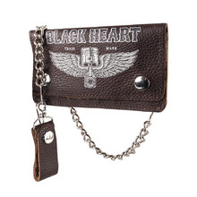 Wallet Black Heart Rahakot Brown
