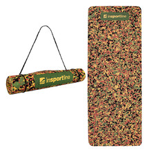Exercise Mat inSPORTline Camu 173x61x0.4cm - Brown Camouflage