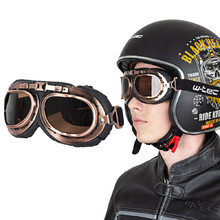 Moto Goggles W-TEC Steamrust