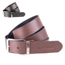Leather Belt W-TEC Machoo - Brown/Black